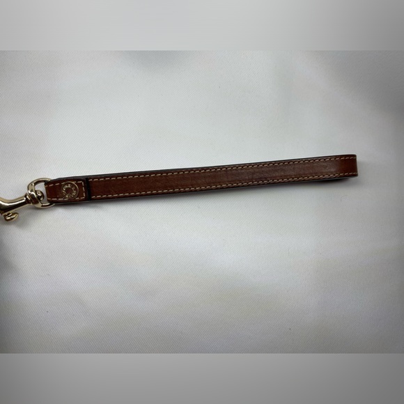 Vintage Dooney & Bourke 1975 Signature Monogram Wristlet / Clutch - Picture 8 of 16